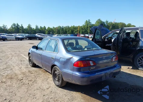 2000 Toyota Corolla Ve/Ce/Le z USA, uszkodzony, nr VIN 2T1BR12EXYC330307